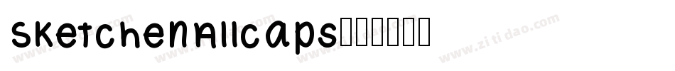 SketchenAllcaps字体转换