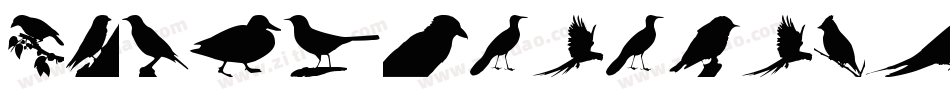 BirdsOfAFeather-avDg字体转换