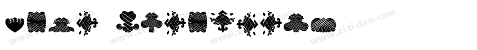 Faun-Ornaments字体转换