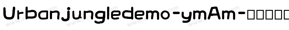 Urbanjungledemo-ymAm字体转换