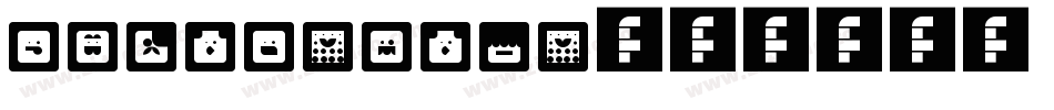 SquareFace字体转换