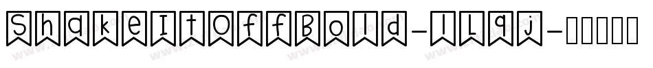 ShakeItOffBold-1L9j字体转换