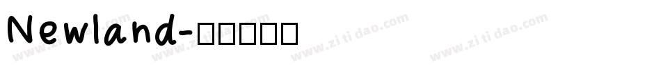 Newland字体转换