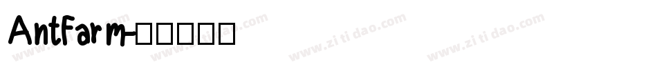 AntFarm字体转换