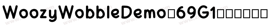 WoozyWobbleDemo-69G1字体转换