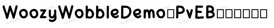 WoozyWobbleDemo-PvEB字体转换