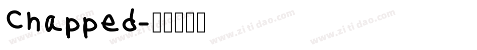 Chapped字体转换