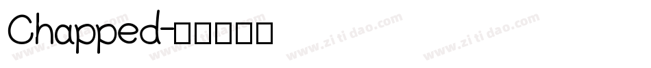 Chapped字体转换