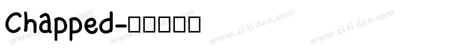 Chapped字体转换