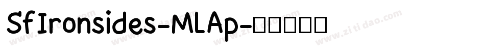SfIronsides-MLAp字体转换