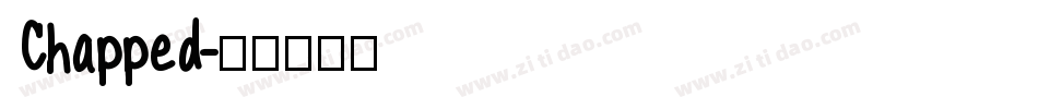Chapped字体转换