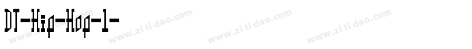 DT-Hip-Hop-1字体转换