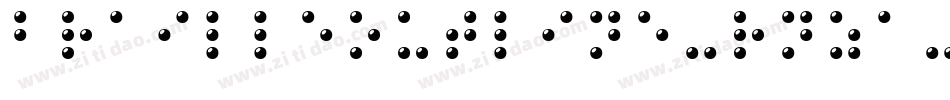 BrailleOutline-RnZA字体转换