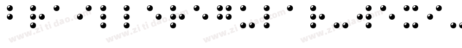 BrailleRegular-W5X9字体转换