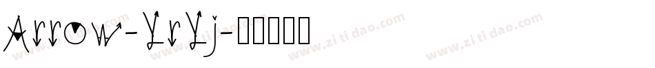 Arrow-YrYj字体转换