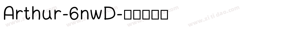 Arthur-6nwD字体转换