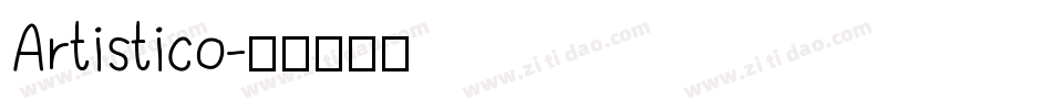 Artistico字体转换