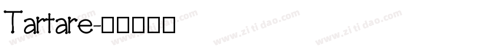 Tartare字体转换