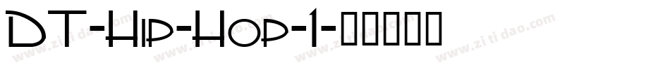 DT-Hip-Hop-1字体转换