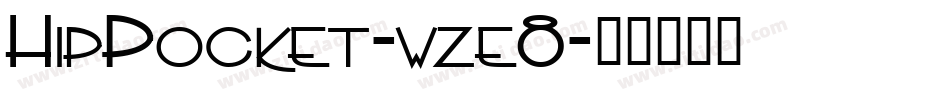 HipPocket-wze8字体转换