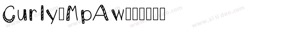Curly-MpAw字体转换