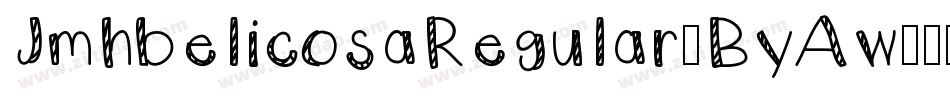 JmhbelicosaRegular-ByAw字体转换