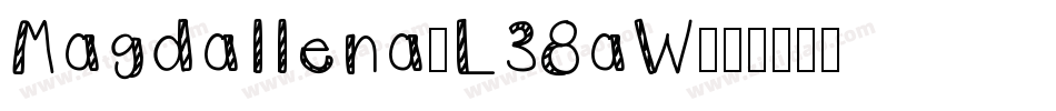 Magdallena-L38aW字体转换