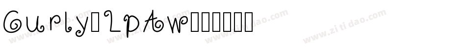Curly-MpAw字体转换