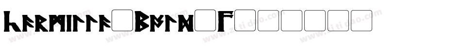 Karmilla-Bold-2字体转换
