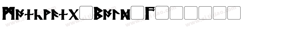 Monkhang-Bold-2字体转换