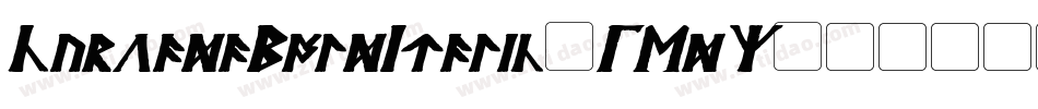 CurvadaBoldItalic-1EdZ字体转换