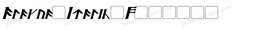 Alaqua-Italic-3字体转换