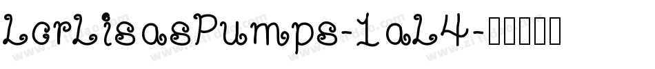 LcrLisasPumps-1aL4字体转换