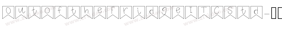 OutoftheFridgeITCStd字体转换