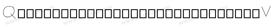 Quachethinextraexpandedperso-VGWAz字体转换