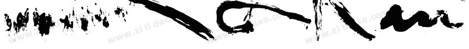 AStrokeOfGeneus1Regular-KZOA字体转换