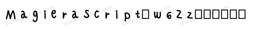 MagieraScript-w6Zz字体转换