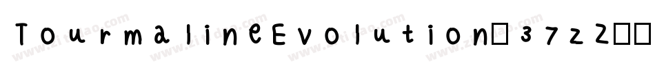 TourmalineEvolution-37zZ字体转换