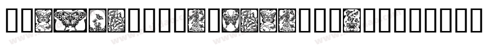 TribalButterflies-Zn5q字体转换