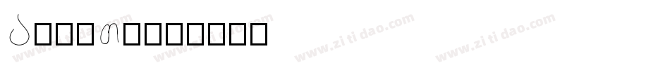 AaXiHe字体转换