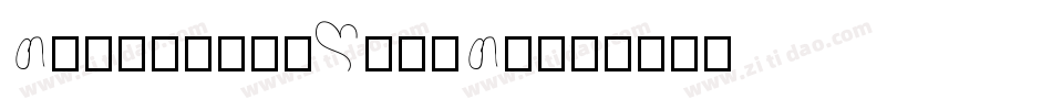 HelveticaObl-He字体转换