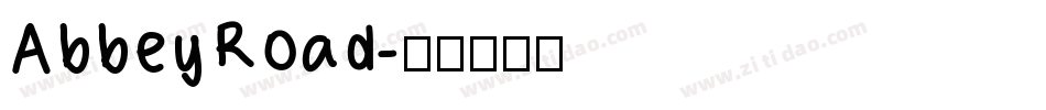 AbbeyRoad字体转换