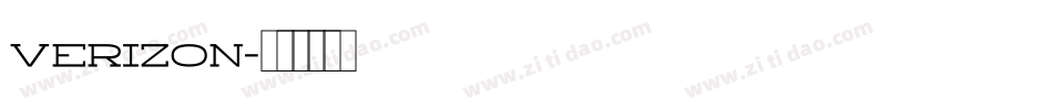 Verizon字体转换