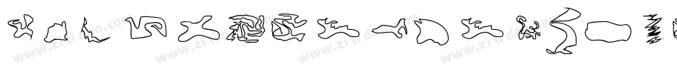 CisfOpenhandExtendedOblique-vevA字体转换