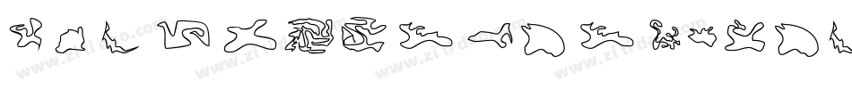CisfOpenhandGlass-ledd字体转换