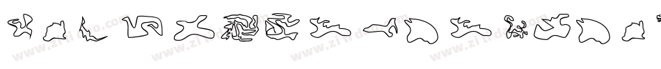 CisfOpenhandHairlineExtendedOblique-BnGd字体转换