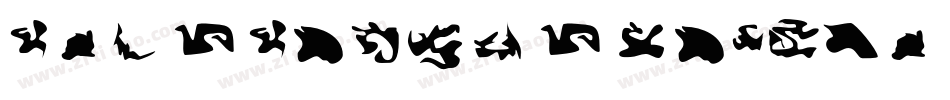 CisfCamouflageKitStencil-lJ8X字体转换