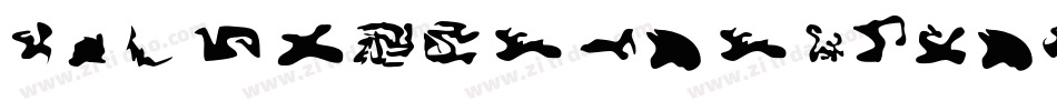 CisfOpenhandBlackExtended-n5vP字体转换