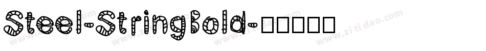 Steel-StringBold字体转换