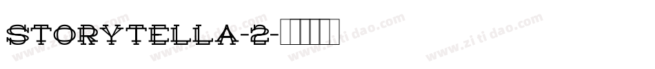 Storytella-2字体转换